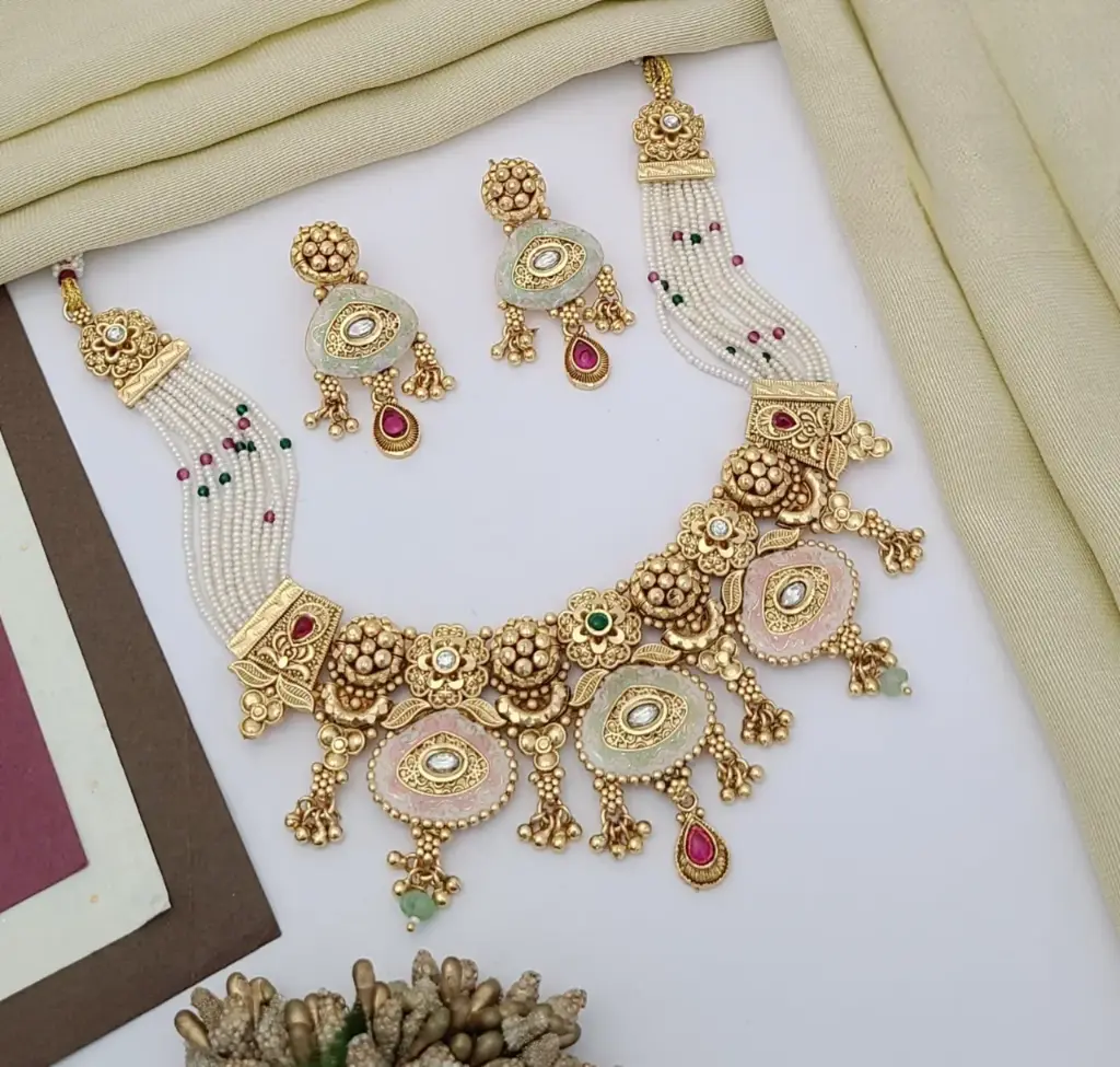 Raajkumari Haar (GOLD PLATED)